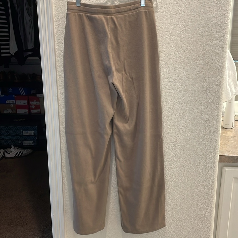 Aritzia Nomad Taupe Wide Leg Pants - Picture 4 of 9